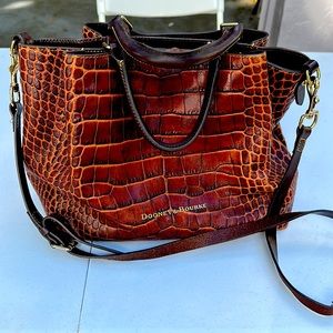 Dooney and Bourke Barlow crocodile bag